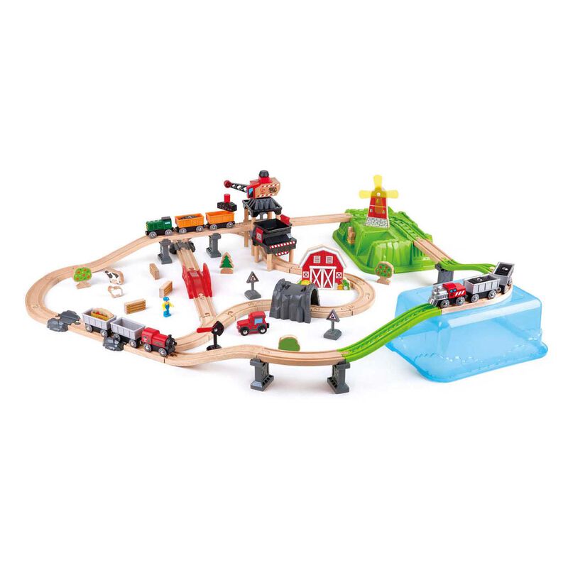 Hape Countryside Train Bucket Set image number 2