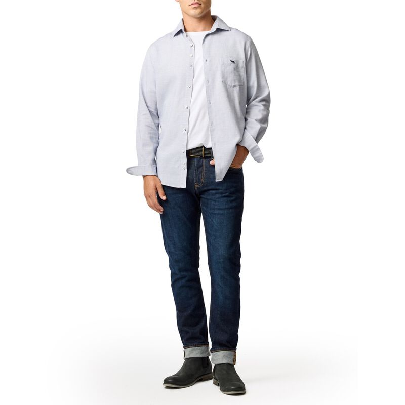 Rodd & Gunn Airtex Ls Sports Fit Shirt image number 3