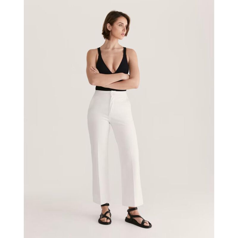 SABA Ava Cropped Wide Leg Jean image number 3