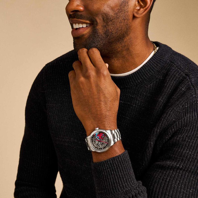 Marvel x Fossil Spider-Man Limited Edition Automatic Stainless Steel Watch image number 3