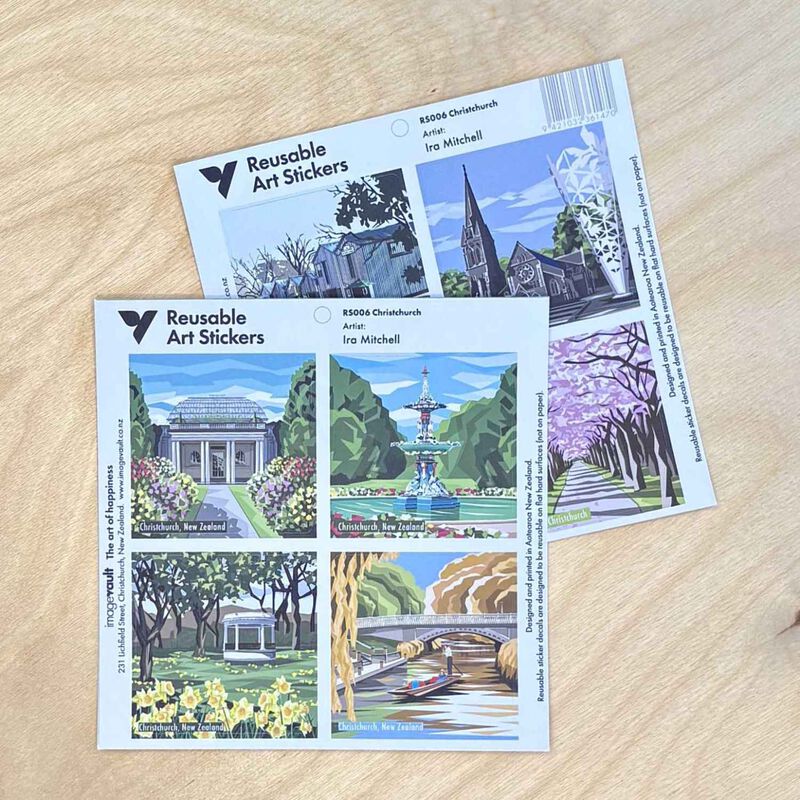 Ira Mitchell Christchurch Art Stickers image number 2