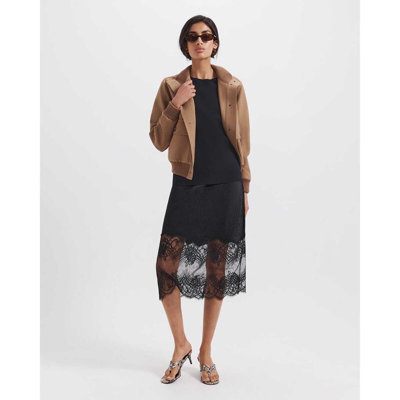 SABA Fae Wool Bomber image number 3