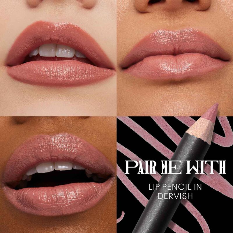 MAC Macximal Sleek Satin Lipstick - Modesty image number 2