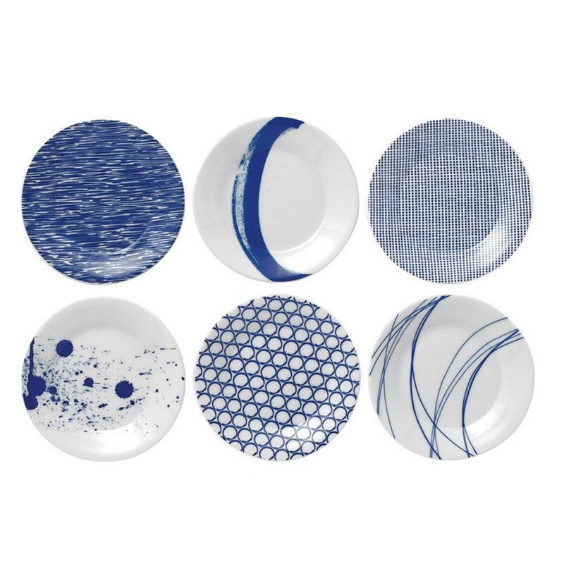 Royal Doulton Pacific Side Plates 16cm Set of 6 image number 0