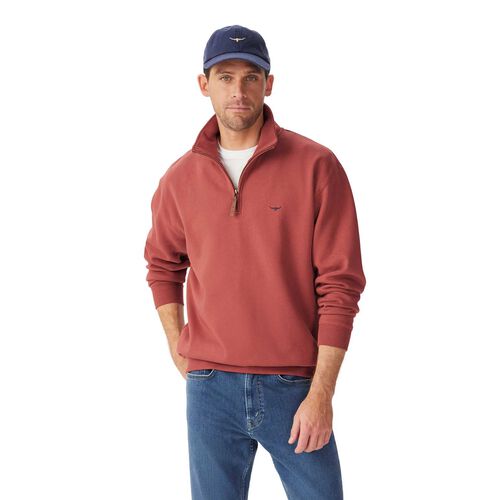R.M. Williams Mulyungarie 1/4 Zip Sweatshirt