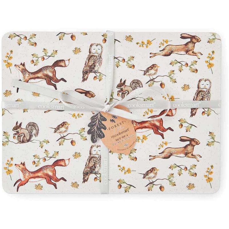 Cooksmart Forest Fable Set Of 4 Placemats image number 1