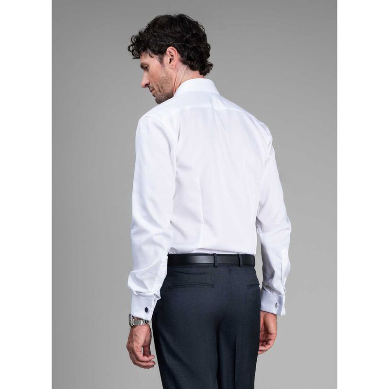 Rembrandt Barbican White Fine Twill Shirt image number 1
