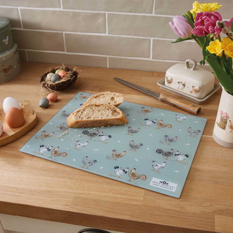 Cooksmart Hen House Lane Glass Worktop Saver image number 1