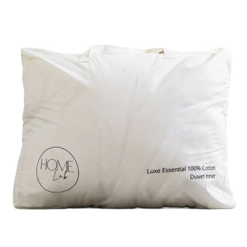 Home Lab Luxe Essential 100% Cotton Duvet Inner