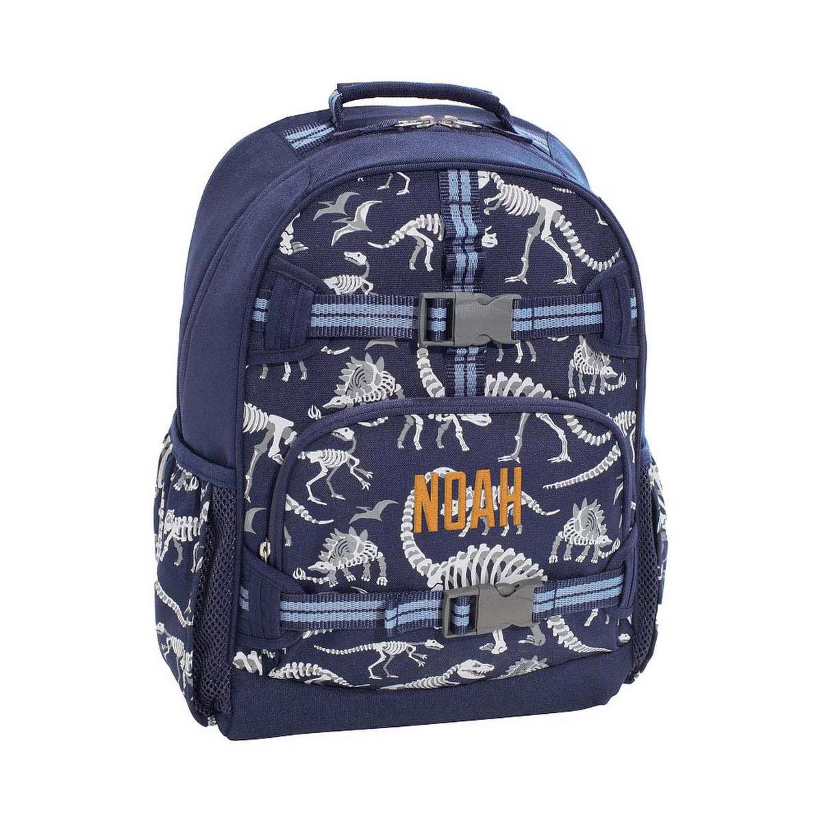 Pottery Barn Kids Mackenzie Small Backpacknavy Dino Bones