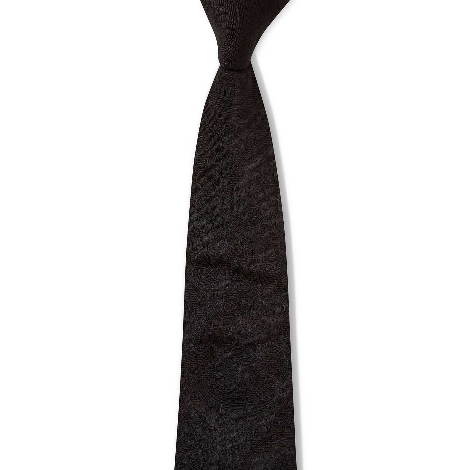 Joe Black Jb Tonal Paisley 7.5Cm Tie