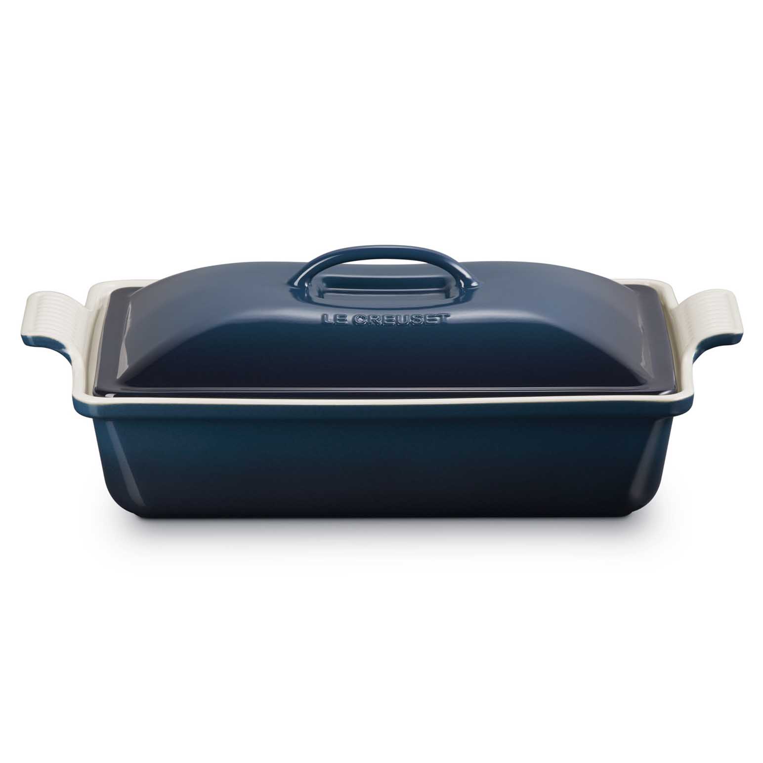 Le Creuset Heritage Covered Rectangular Dish 33cm Nuit