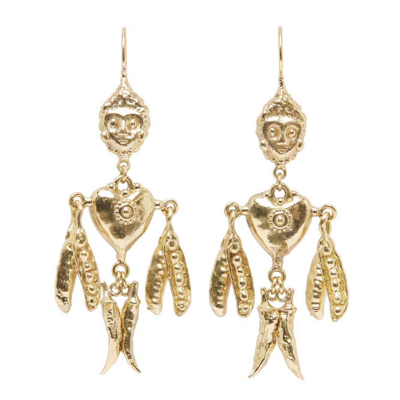 ALÉMAIS Tesori Chilli Charm Earrings