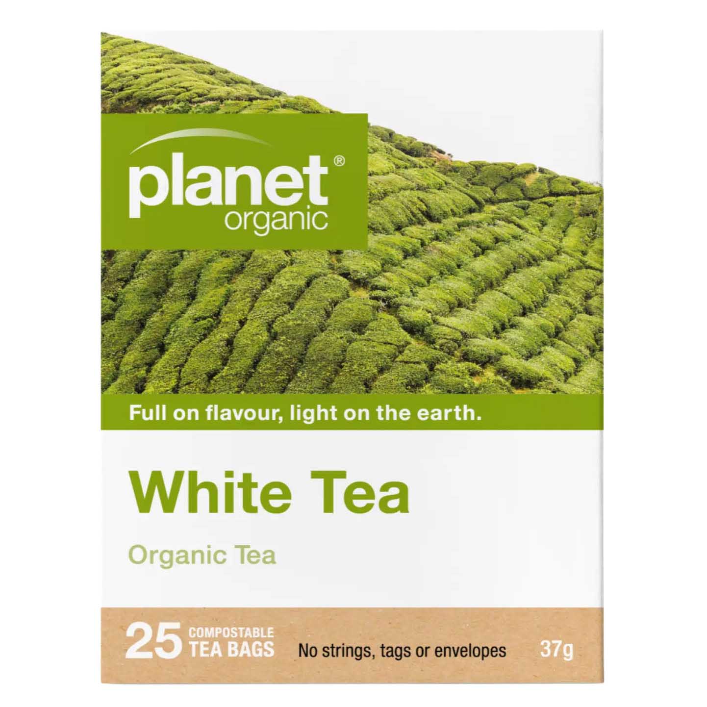 Planet Organic White Tea 25 Teabags