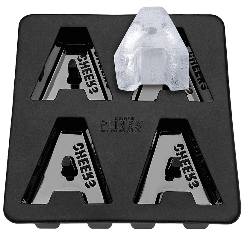 Drinks Plinks Ice Cube Tray - Letter A