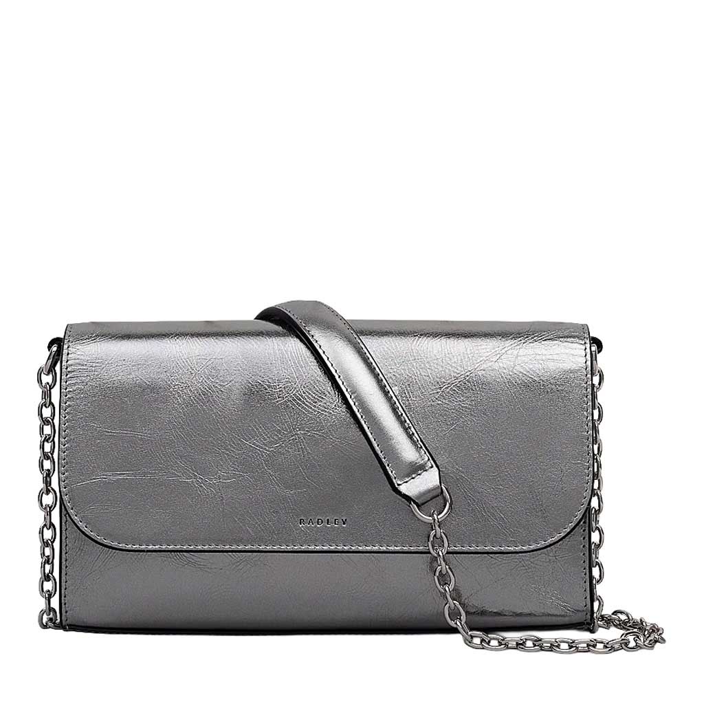 Radley The Rathbone Metallic Micro Flapover Crossbody Bag