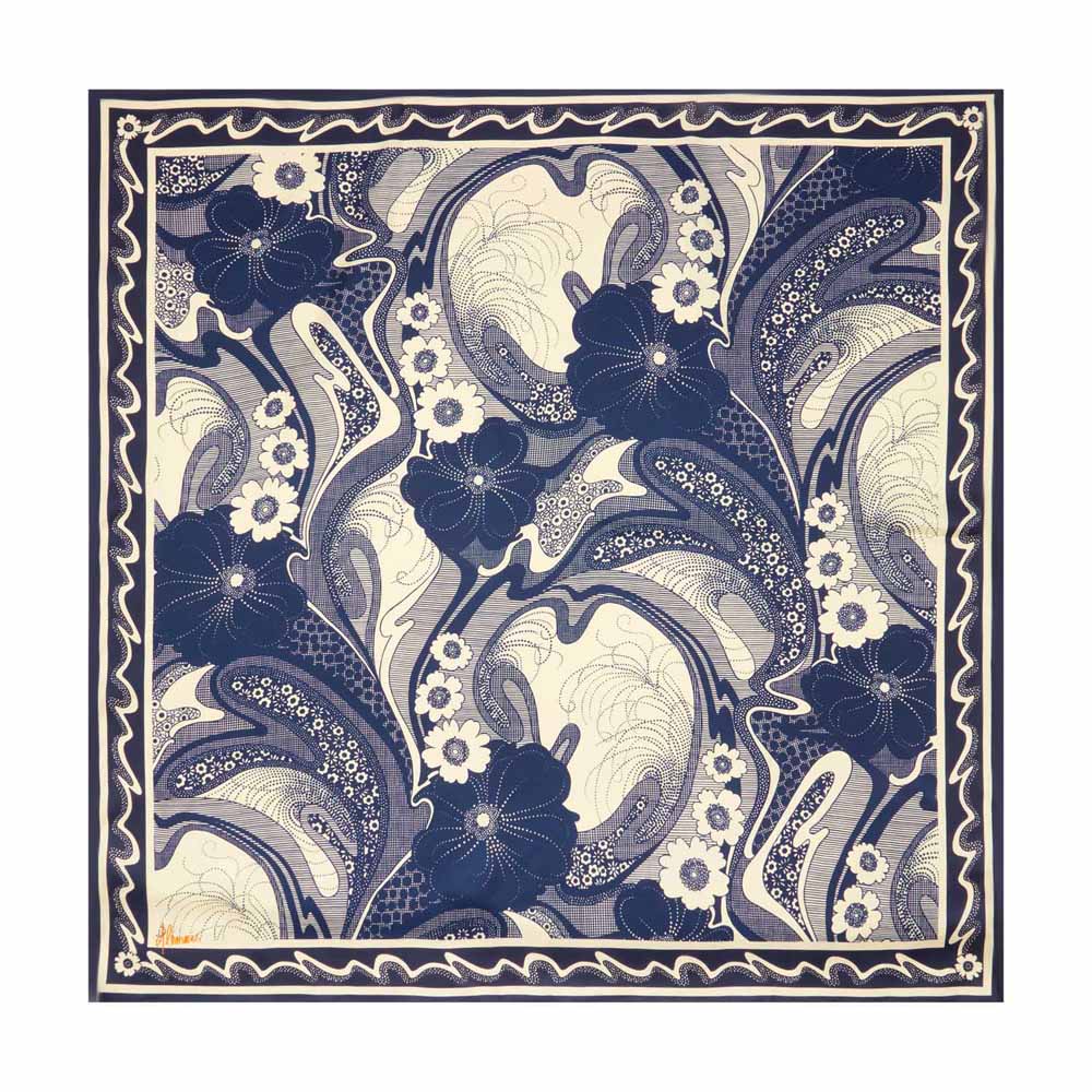 ALÉMAIS Mickey Silk Scarf