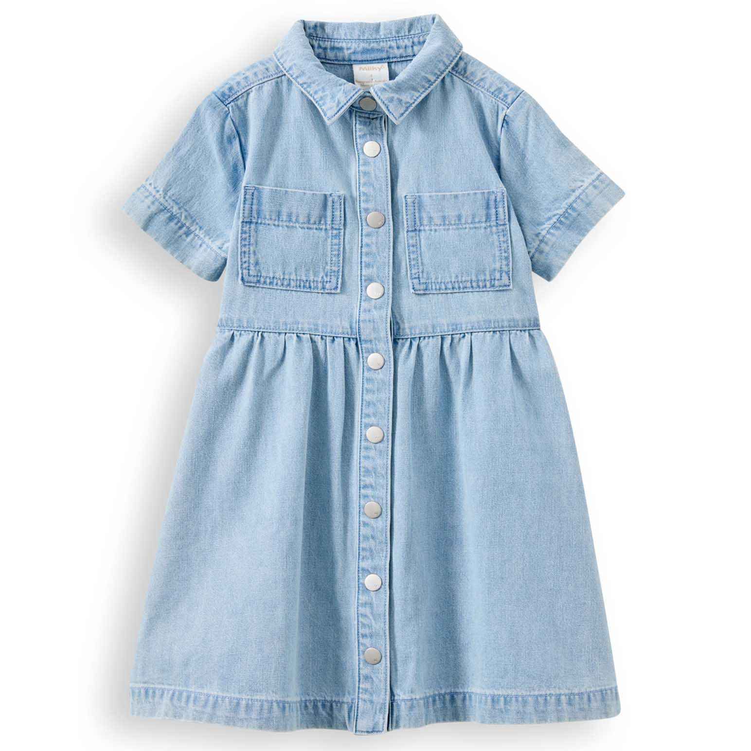 Milky Mabel Denim Dress 2-7Y