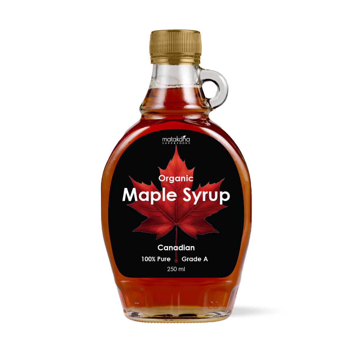 Matakana Superfoods Canadian Maple Syrup Grade A Organic 250ml