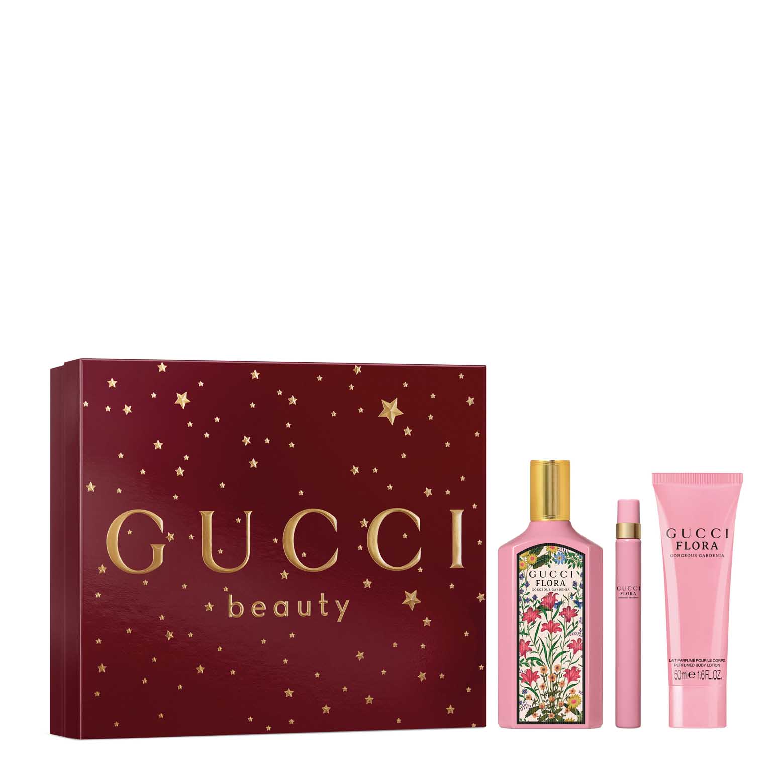 Gucci Flora Gorgeous Gardenia EDP 100ml Christmas Gift Set