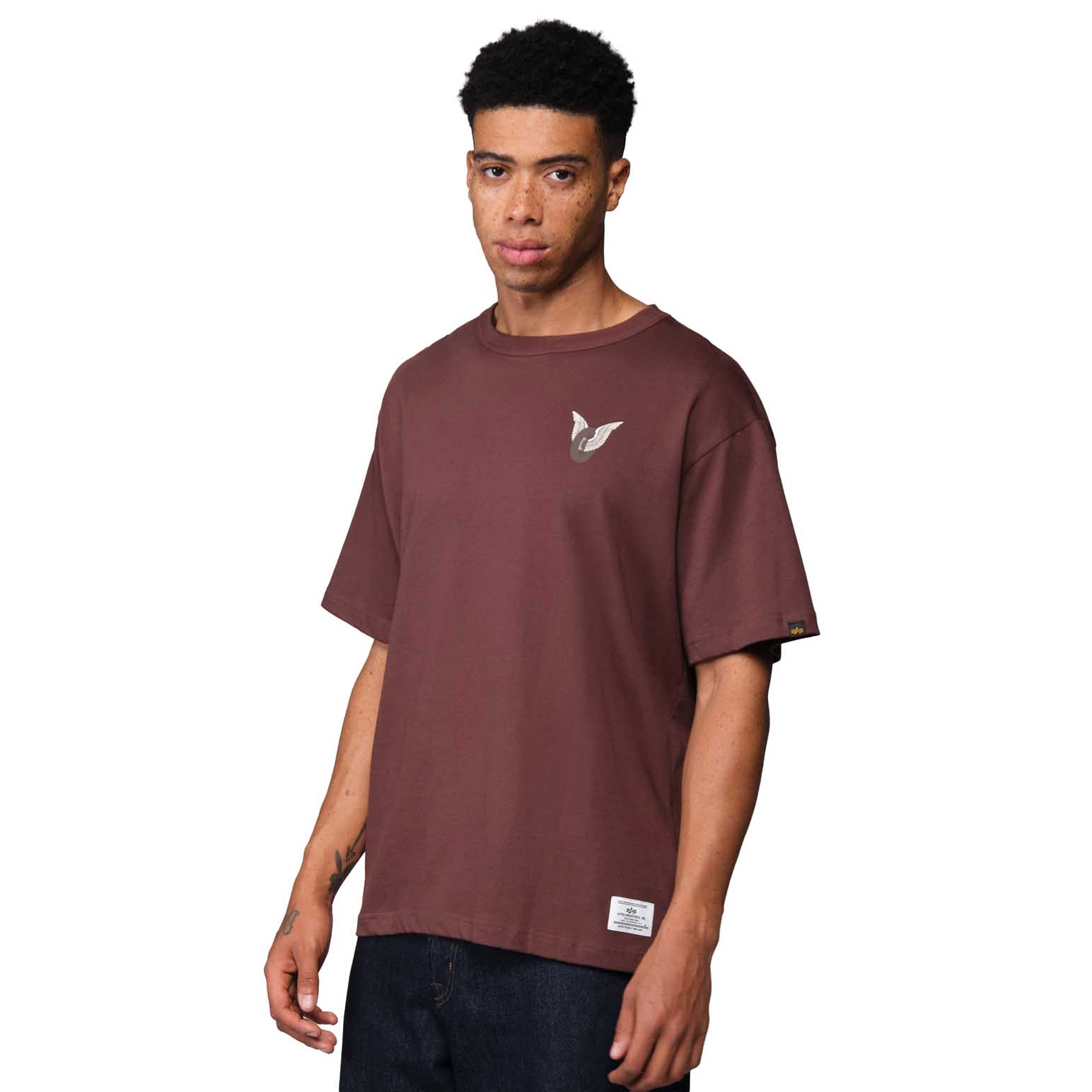 Alpha Industries Essential Relaxed Fit Tee (Moto)