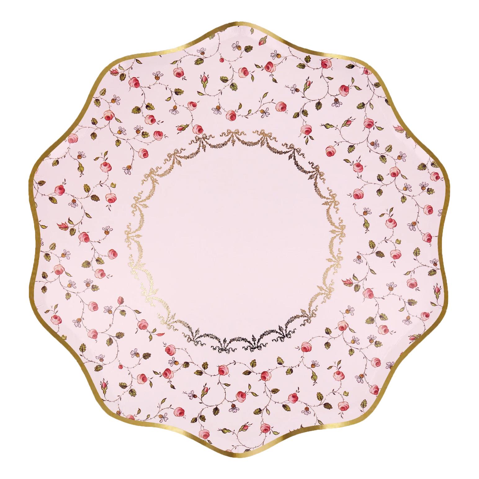 Meri Meri Ladurée Marie-Antoinette Side Plates x 8