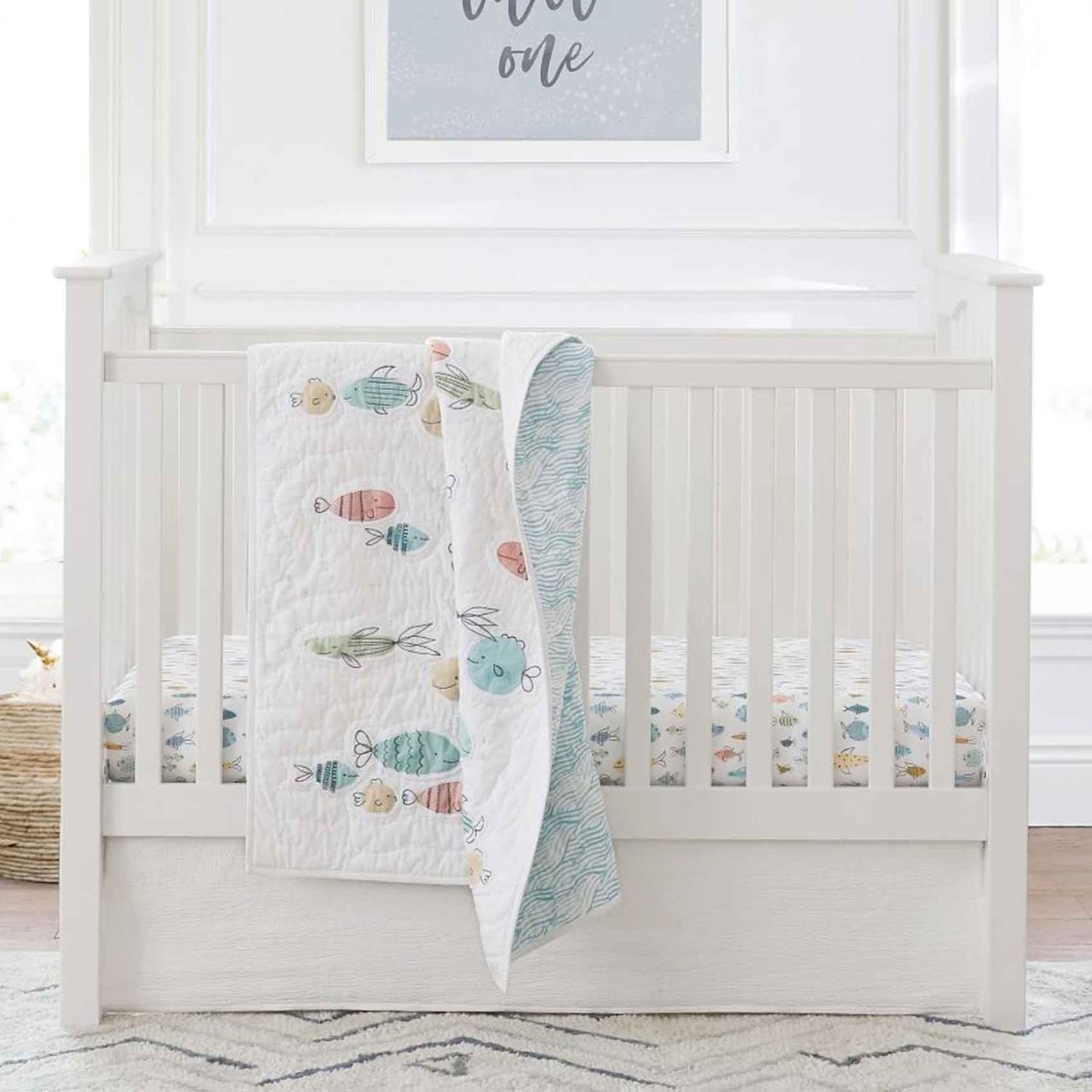 Pottery Barn Kids Kendall Low Profile Cot Simply White Wb