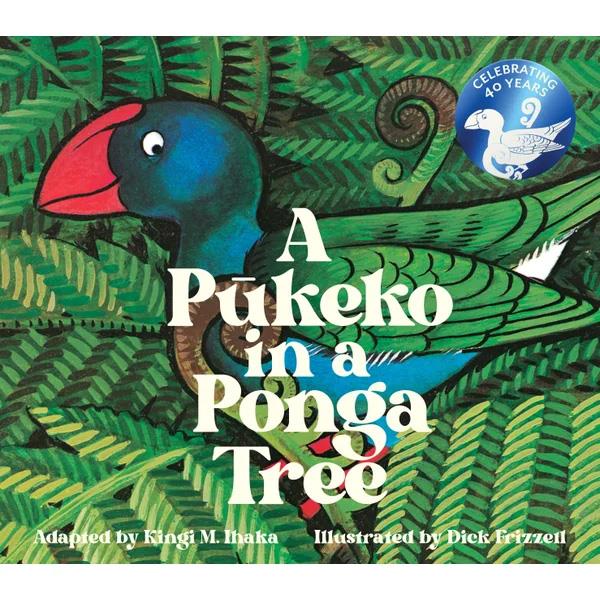 MF Hunter A Pukeko in a Ponga Tree