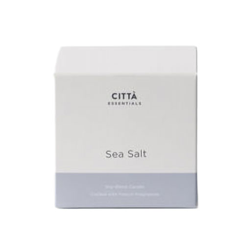 Citt&agrave; Sea Salt Ceramic Candle White 200g