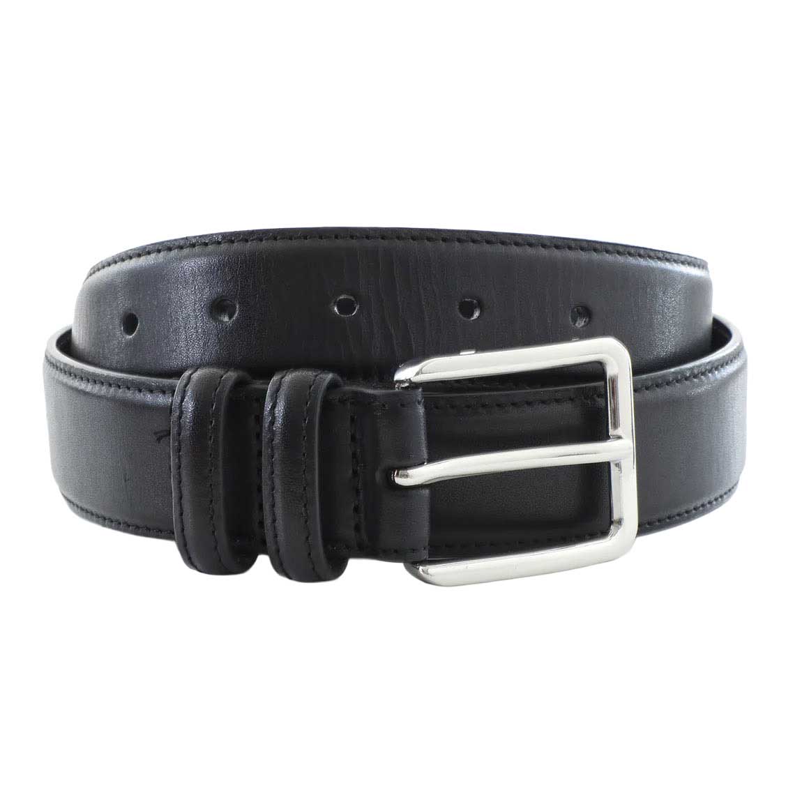 Rembrandt Leeds Black Leather Belt