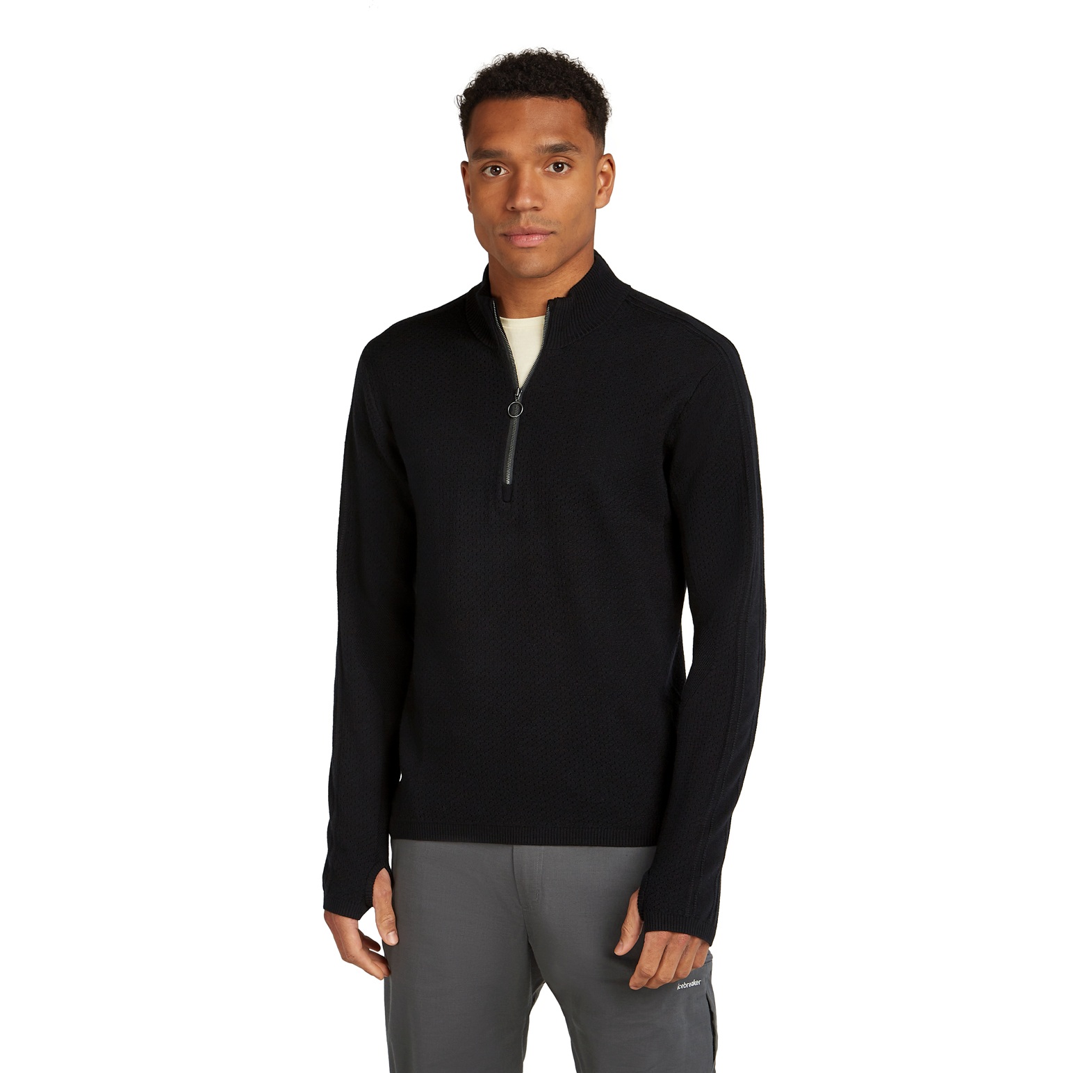 Icebreaker M Merino Icebreaker Anniversary Original LS Half Zip