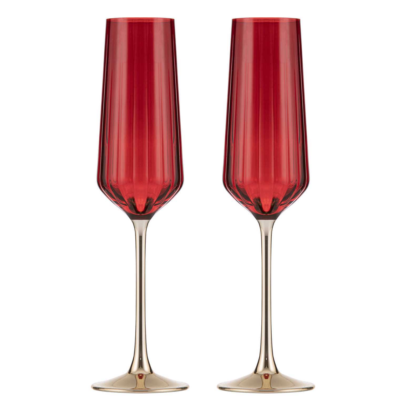 Tempa Valentina Berry 2pk Champagne Glass