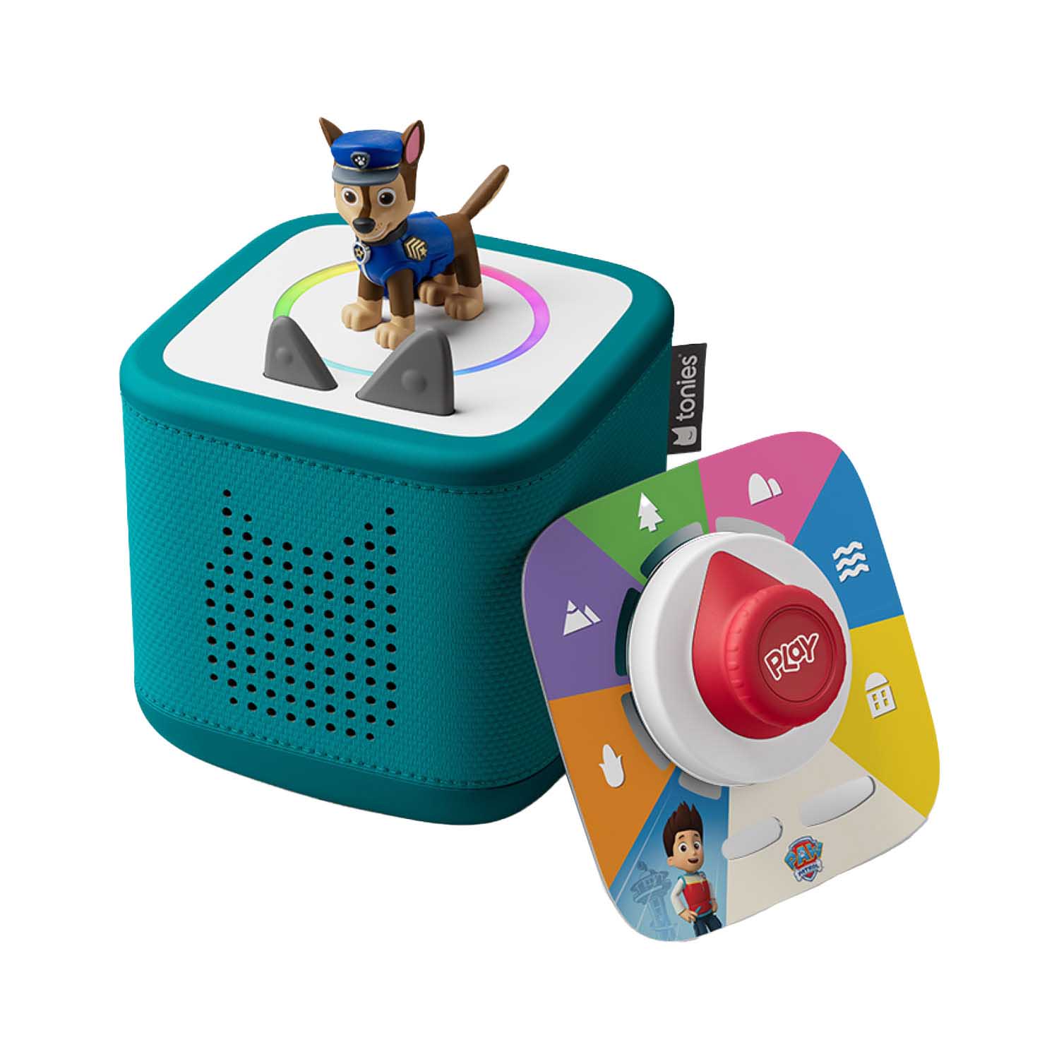 tonies Toniebox 2 - Tropical Teal Play Set - PAW Patrol Chase