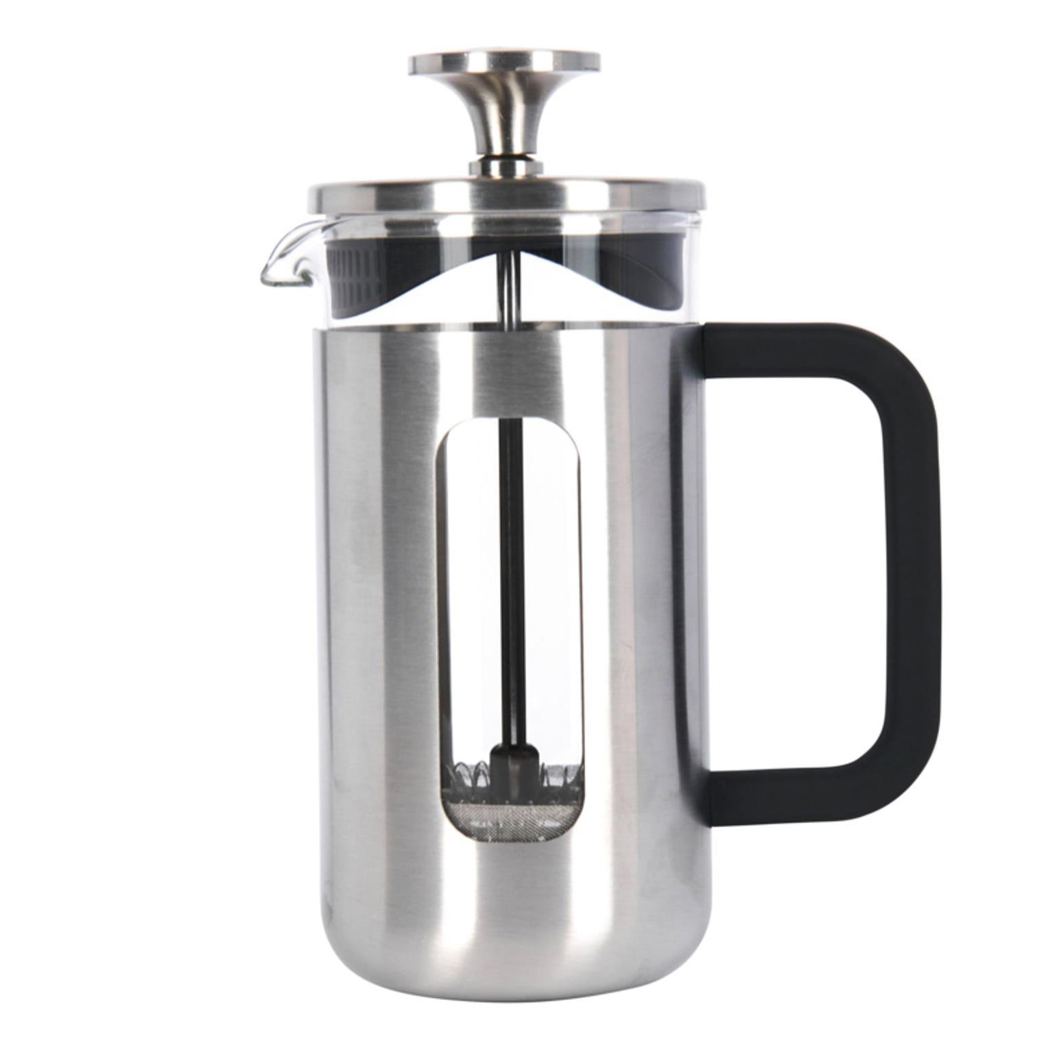 La Cafetiere Pisa 3-Cup Cafetiere - Brushed Stainless Steel