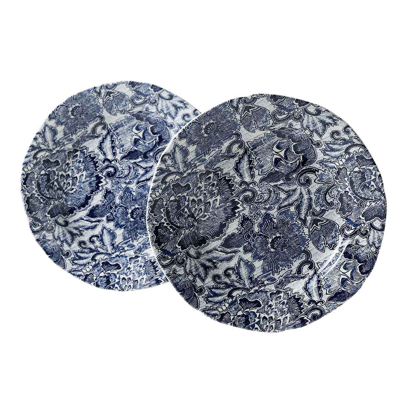 Ralph Lauren Faded Peony Salad Plate Gift Set
