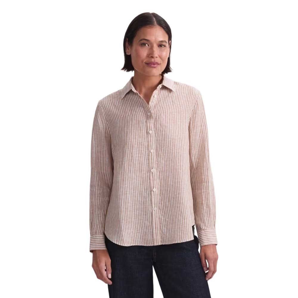Sportscraft Dahlia Stripe Linen Shirt