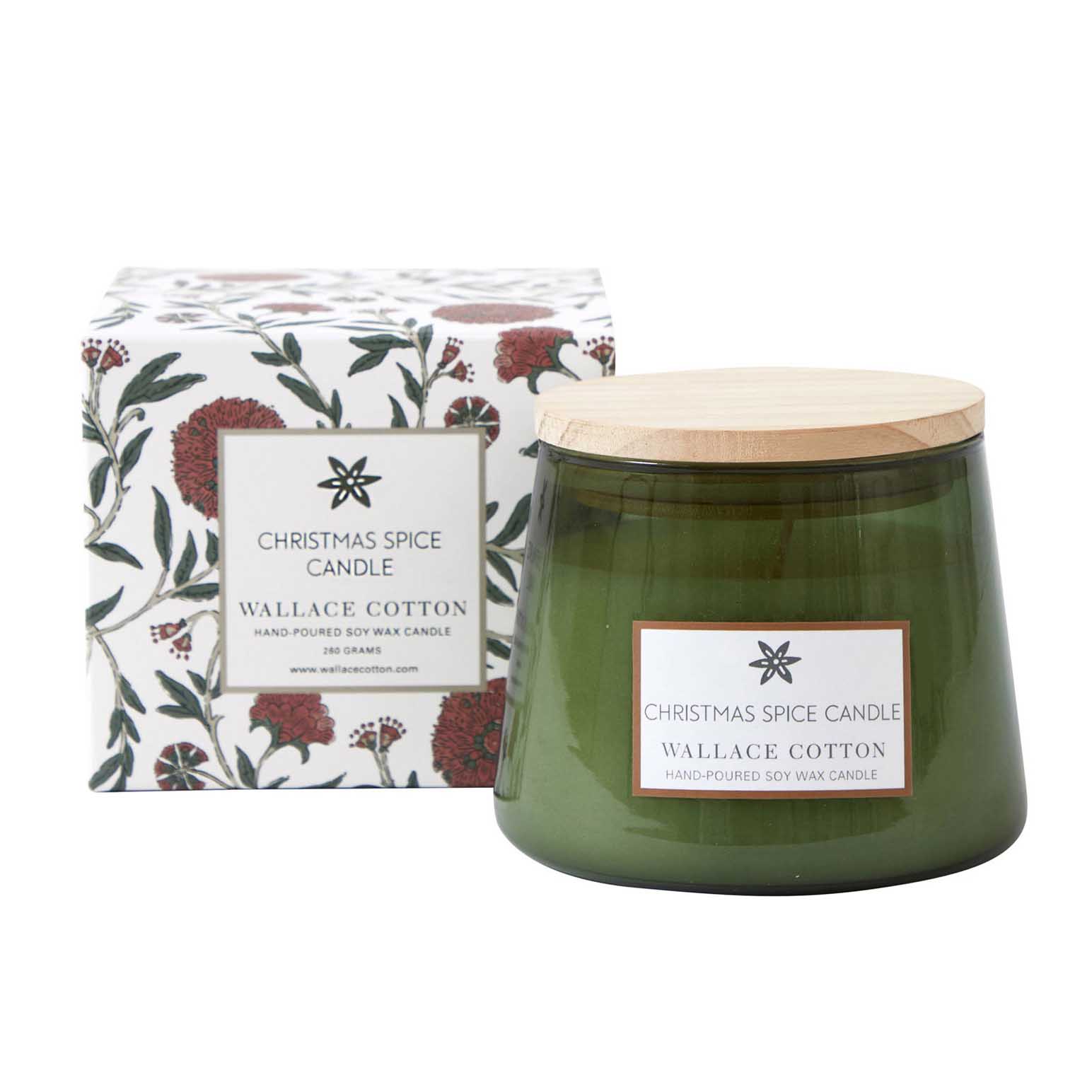 Wallace Cotton Christmas Spice Candle