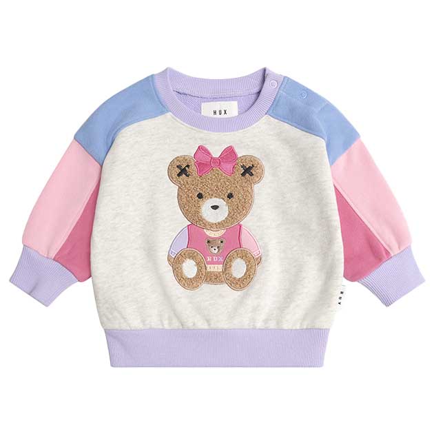 Huxbaby Varsity Huxette Spliced Sweatshirt 3M-2Y