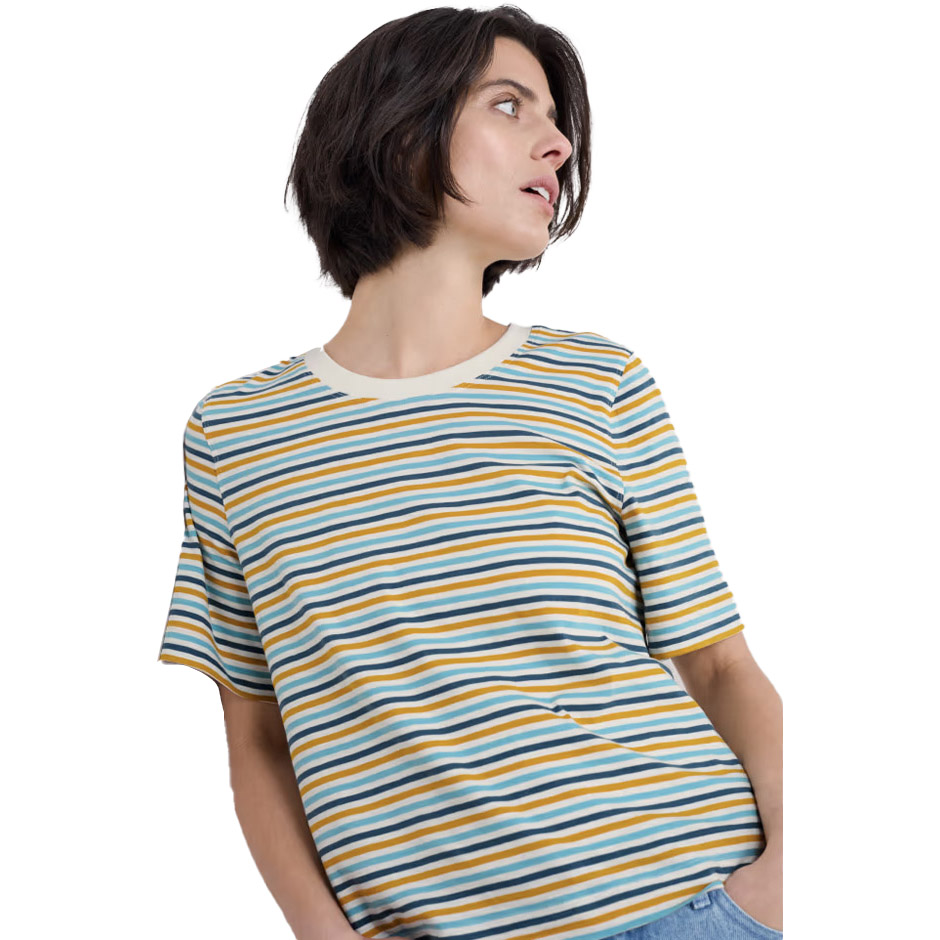 Seasalt Cornwall Copseland T-Shirt Pellitras Tumeric