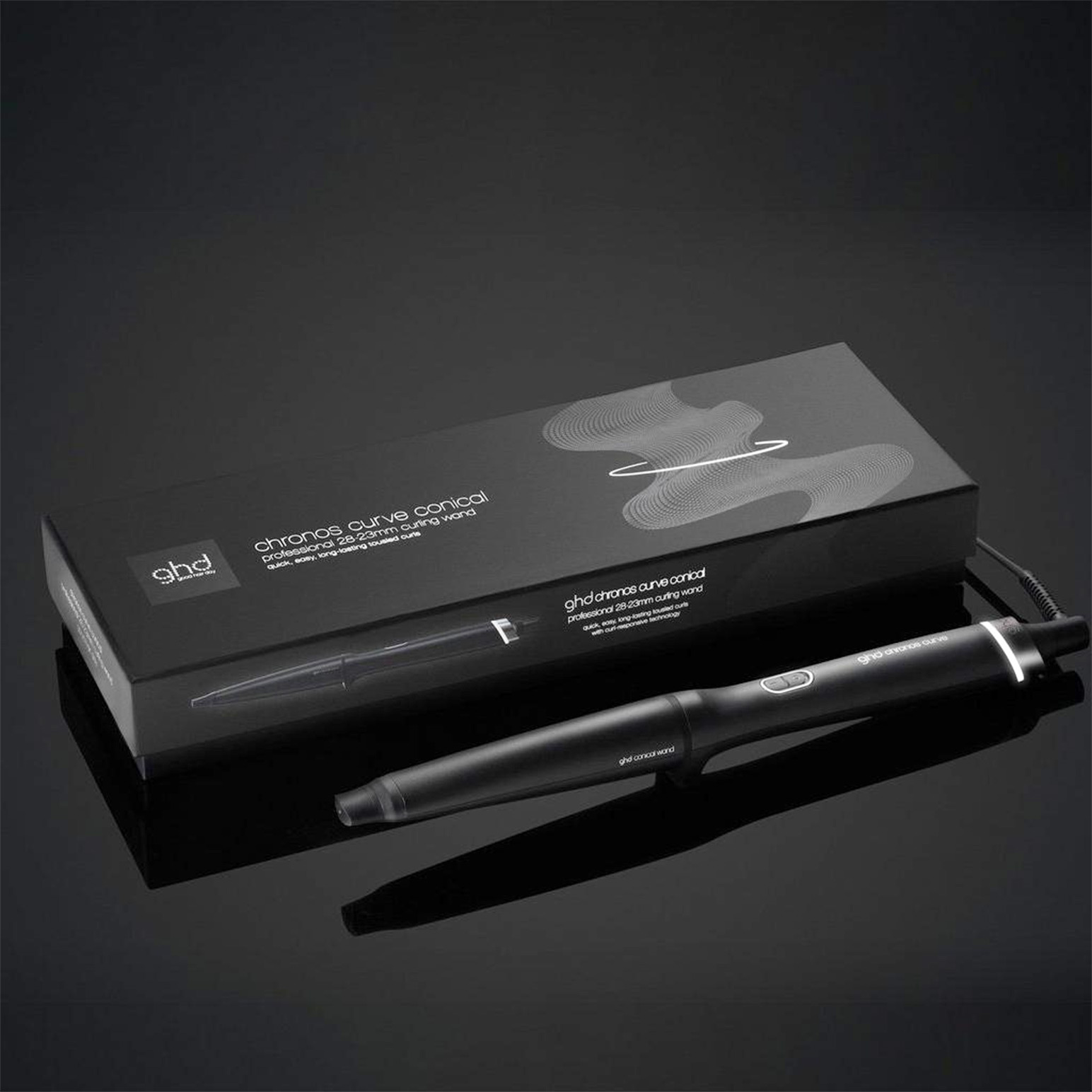 ghd Chronos Curve® Conical Curling Wand 28-23mm