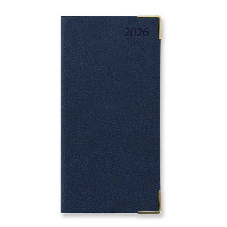 Letts of London Diary Connoisseur Slim WTV English Blue 2026