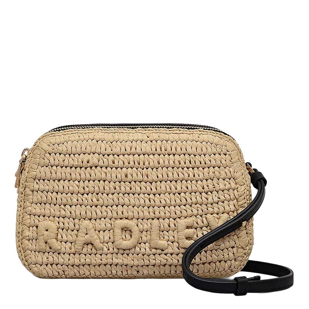 Radley Dukes Place Raffia Medium Ziptop Cross Body