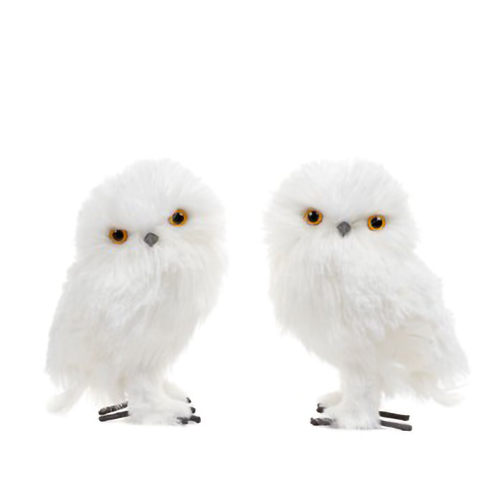 Goodwill Furry Snowy Owl Assorted 15.5cm