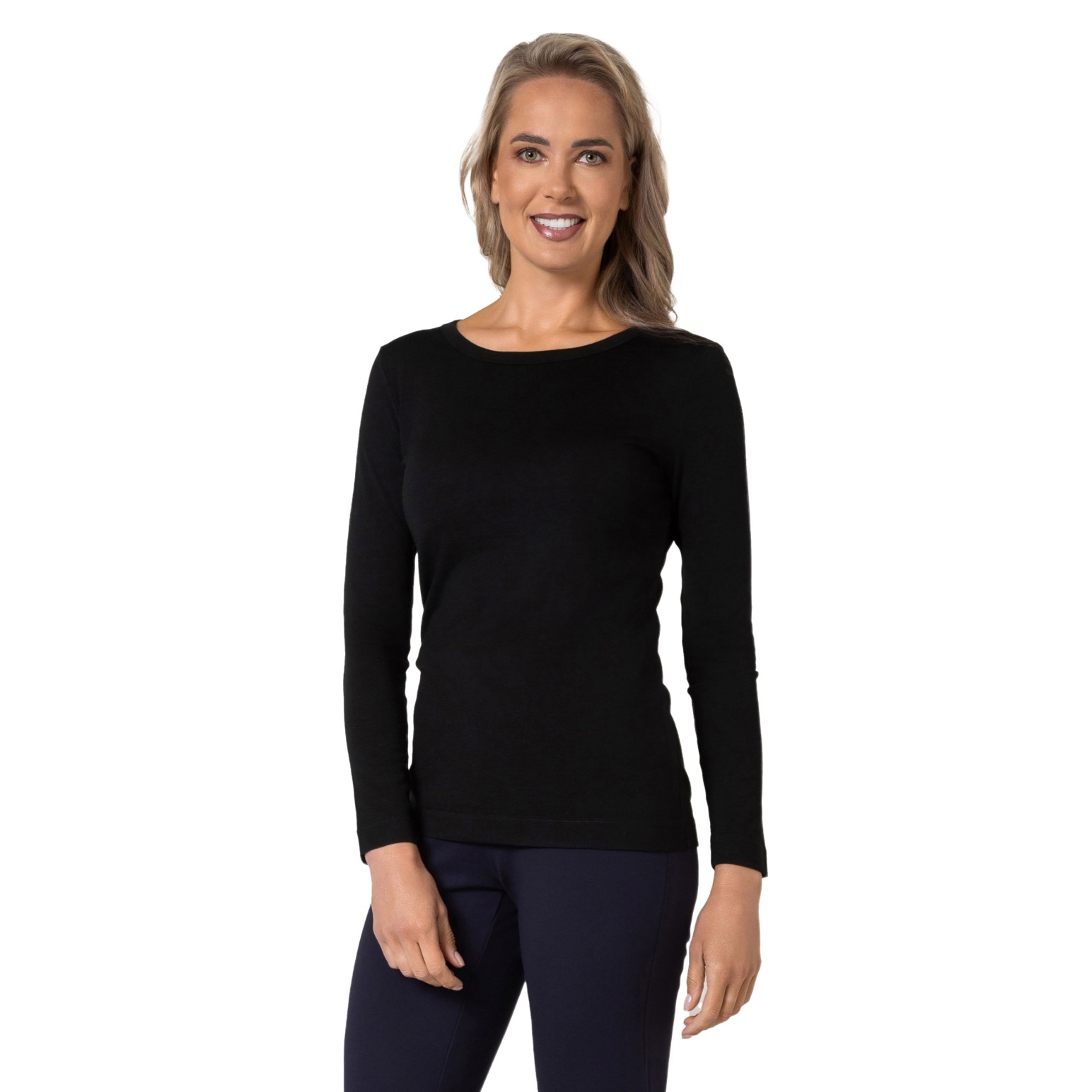B Merino Crewneck Jersey