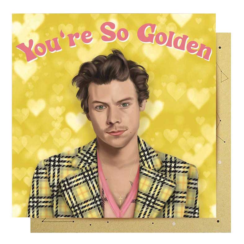 Lalaland You're So Golden Card