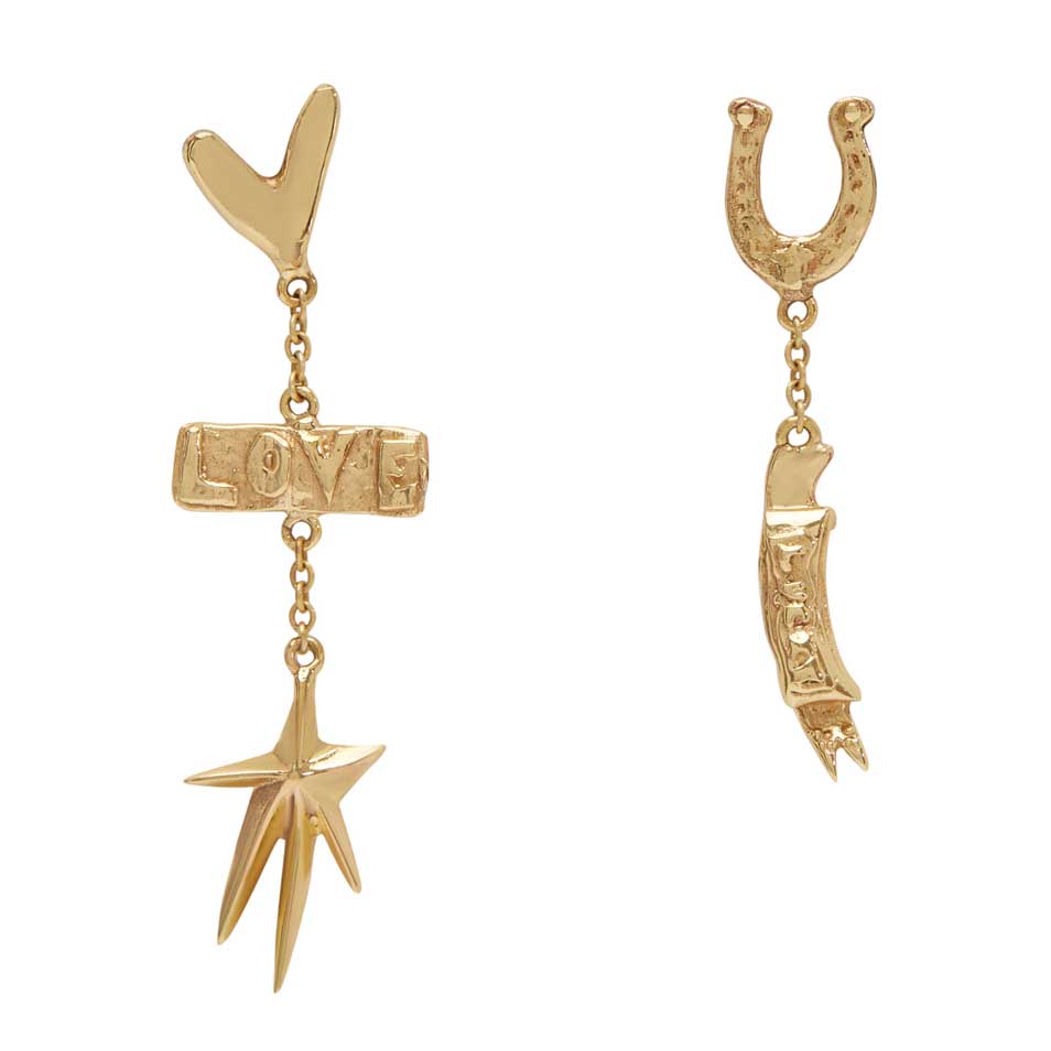 ALÉMAIS Team Spirit Mismatched Earrings