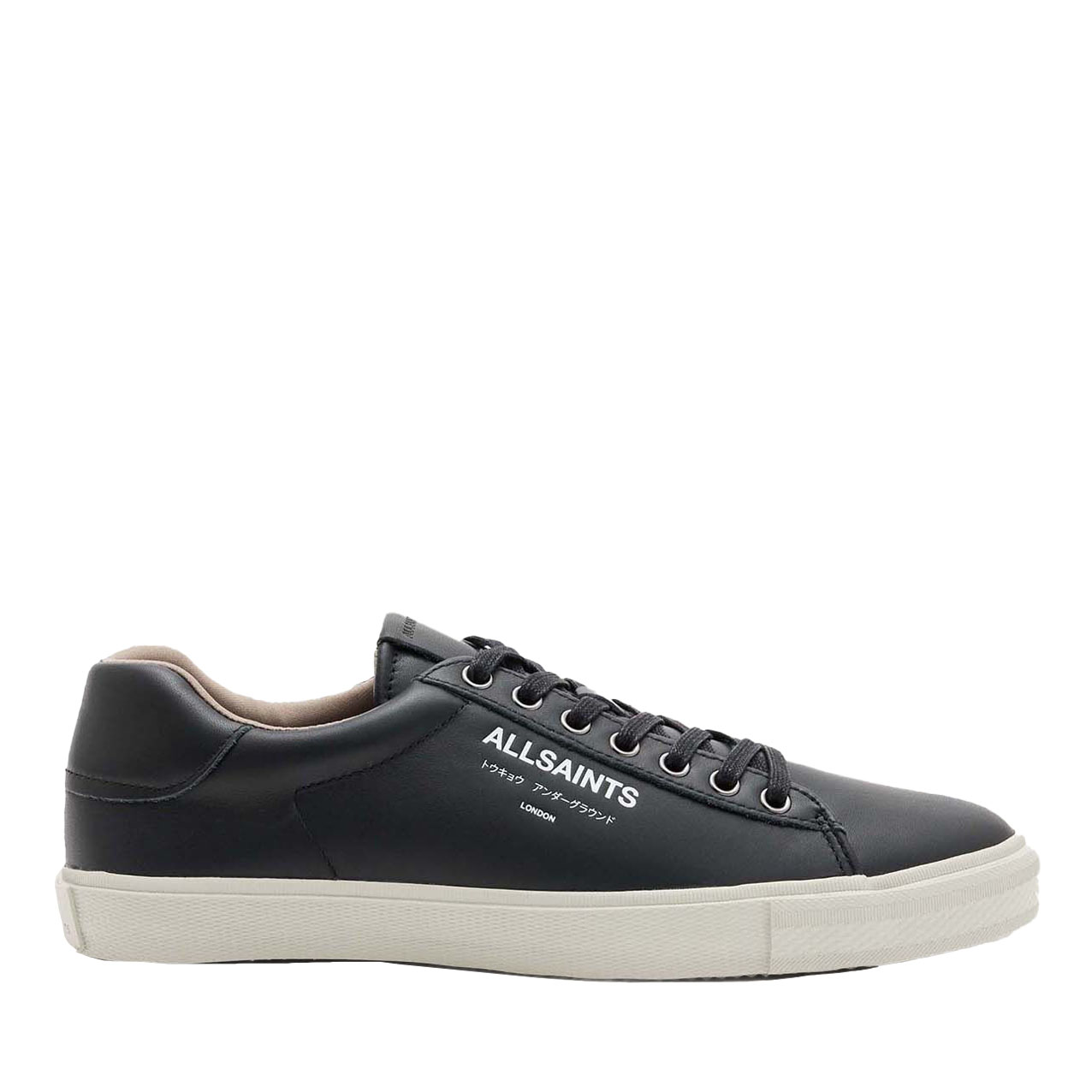 AllSaints Underground Leather Low Top Sneaker