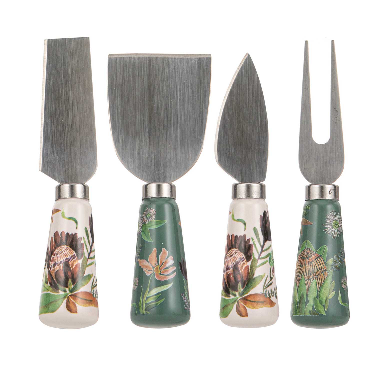 Ladelle Leura 4Pc Cheese Knife Set