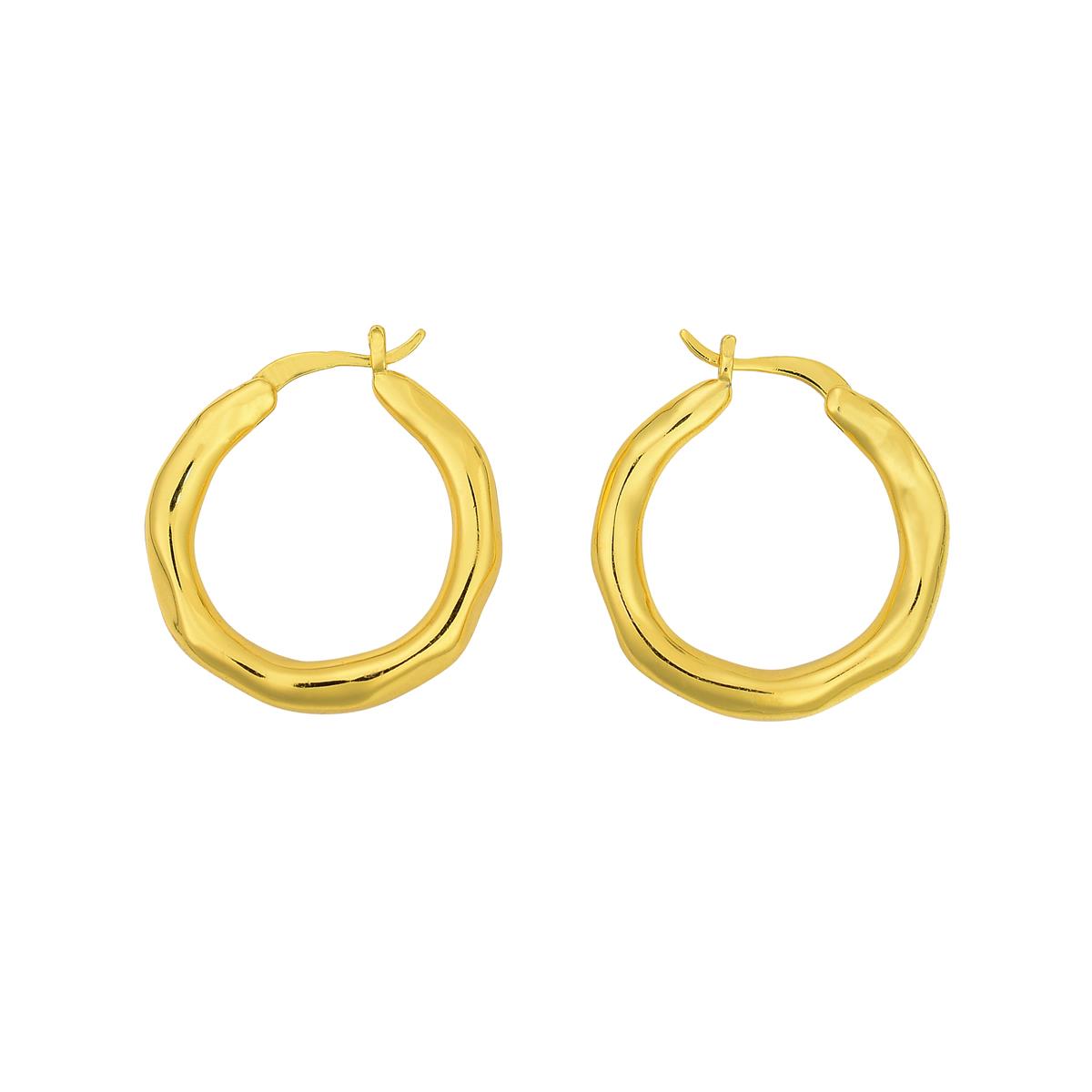Brie Leon Organica Hoop Earrings Small