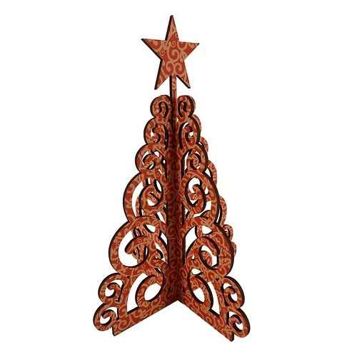 Abstract Designs Koru Red A5 Koru Tree Flatpack